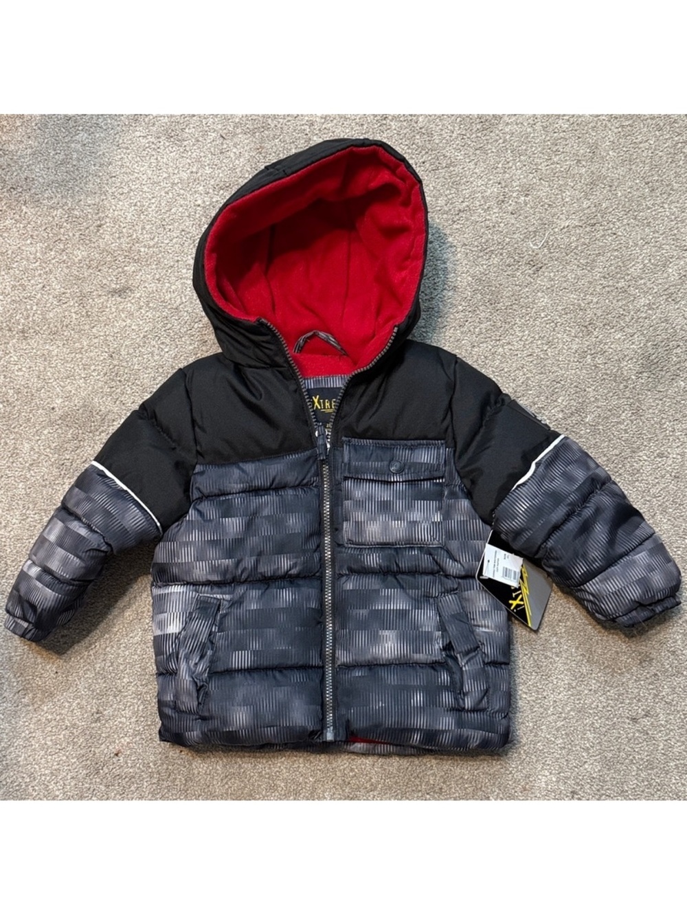 iXtreme baby toddler boy's camo winter jacket